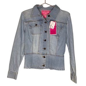 NWT Jean Jacket